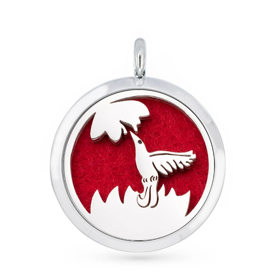 Magnetic Aroma Locket Pendant – Essential Oil Diffuser Jewelry with 5 Free Pads - Image 46