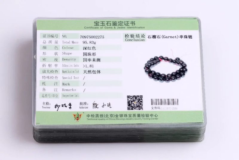 Natural Dark Red Garnet Round Beads – 15" Strand for DIY Jewelry Making (6mm / 8mm / 10mm) - Image 5
