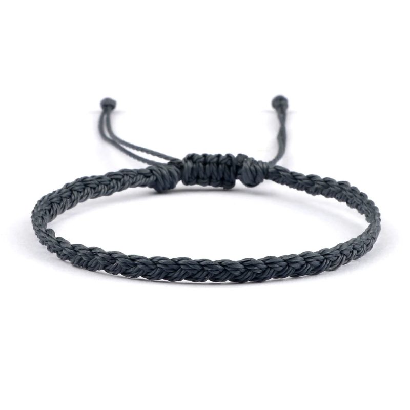 Adjustable Waterproof Wax String Bracelet – Handmade Tibetan Buddhist Friendship & Prayer Jewelry - Image 28
