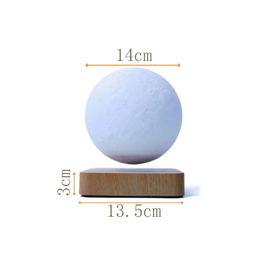 3D Printing LED Night Light - Magnetic Levitation Moon Lamp - Image 4