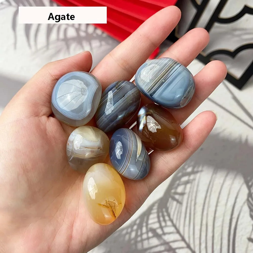 Natural Tumbled Crystal Cube Stones – Polished Quartz, Amethyst & Gemstones for DIY, Healing & Decor - Image 17