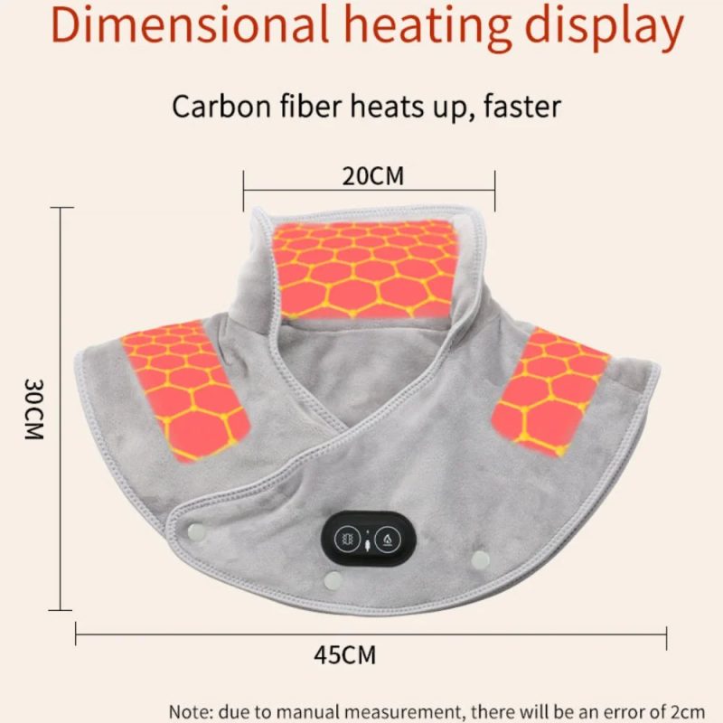 Electric Heating Shoulder & Neck Pad Massager - Image 2