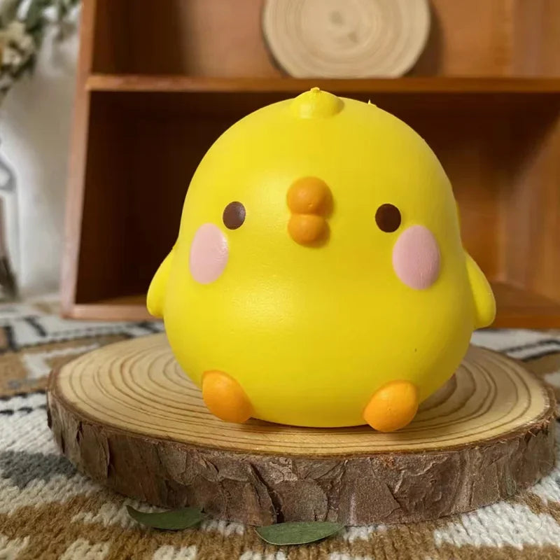 Cute Chick, Rabbit & Strawberry Jumbo Squishy - Image 8