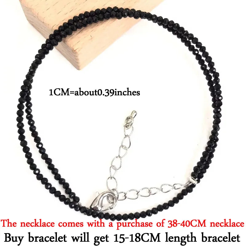 2–3mm Natural Stone Beaded Necklace – Handmade Mini Crystal Healing Jewelry for Women - Image 12