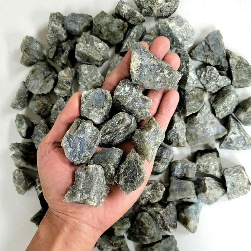 Natural Raw Rough Stones – Reiki Healing Crystals for Chakra, Aromatherapy & Garden Decor - Image 22