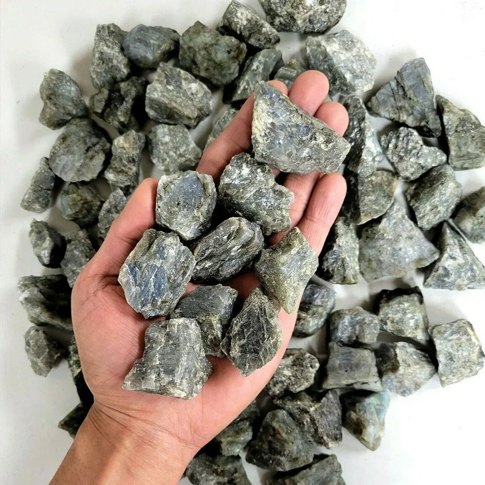 Natural Raw Rough Stones – Reiki Healing Crystals for Chakra, Aromatherapy & Garden Decor - Image 22