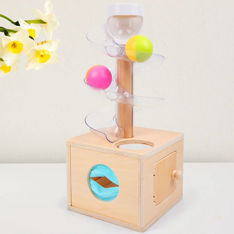 Montessori Wooden Tower Toy Set - Early Education Puzzle - Image 3