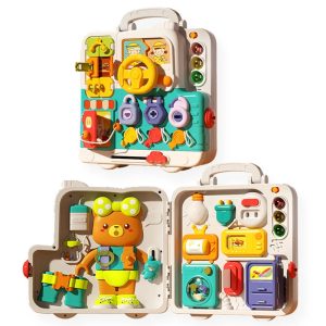 Baby Sensory Busy Board - Montessori Multifunctional Toy