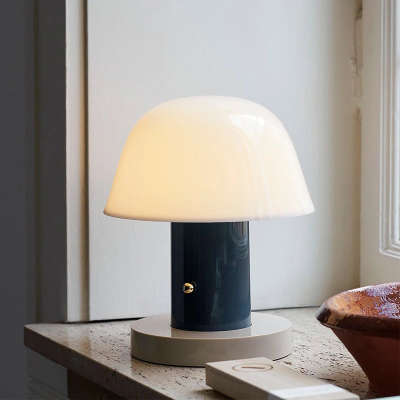 Mushroom Table Lamp Warm Color Night Light USB - Image 3