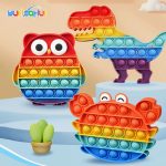Rainbow Pop Push Bubble Fidget Toy