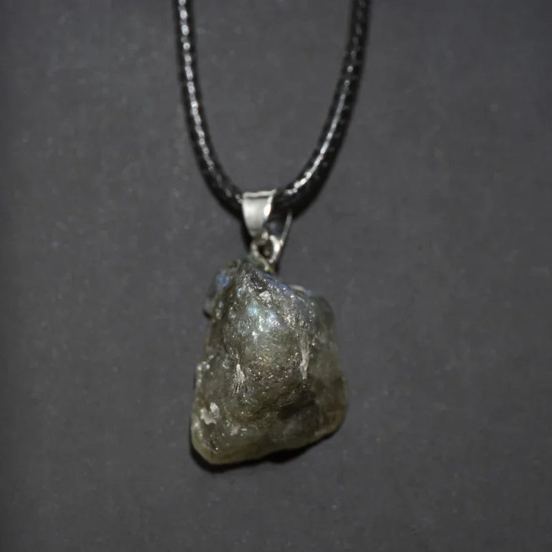 1PC Natural Amethyst Rough Stone Pendant – Energy Healing Crystal Necklace for Women - Image 9