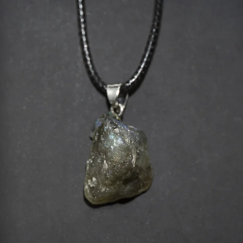 1PC Natural Amethyst Rough Stone Pendant – Energy Healing Crystal Necklace for Women - Image 9