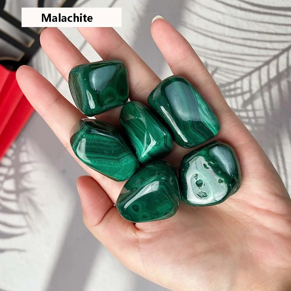Natural Crystal Gemstone Tumbled Stones – Healing Reiki Decor for Home, Aquarium & Feng Shui - Image 18