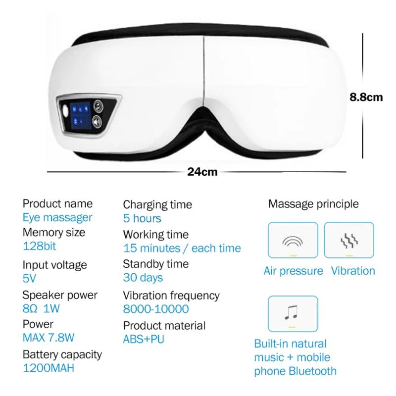 6D Smart Vibration Eye Massager - Image 3