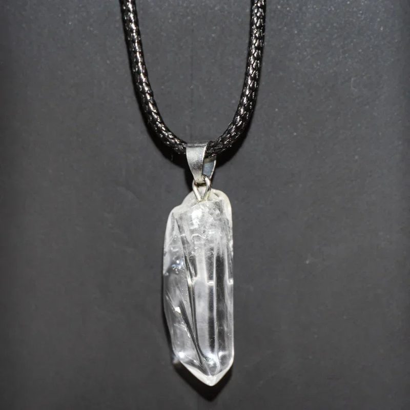 1PC Natural Amethyst Rough Stone Pendant – Energy Healing Crystal Necklace for Women - Image 8
