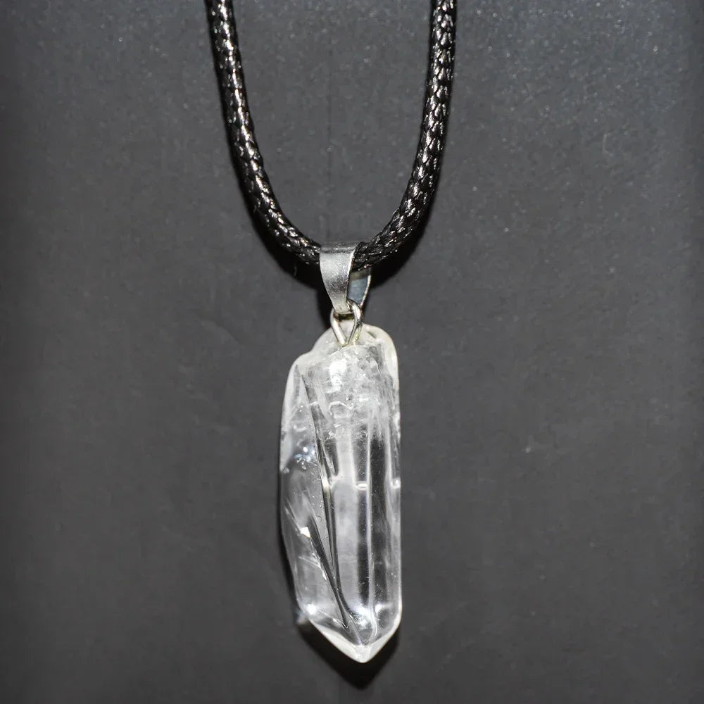 1PC Natural Amethyst Rough Stone Pendant – Energy Healing Crystal Necklace for Women - Image 8