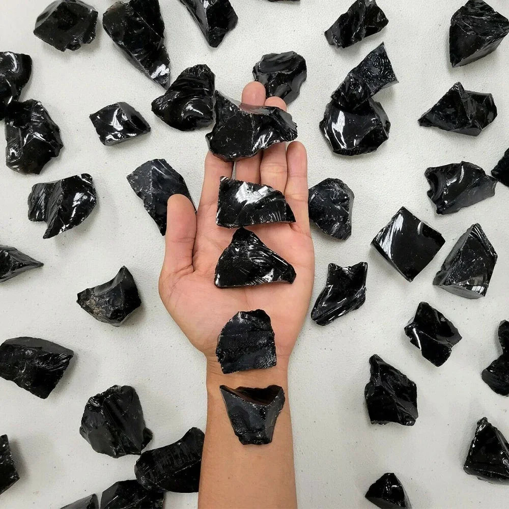 Natural Raw Rough Stones – Reiki Healing Crystals for Chakra, Aromatherapy & Garden Decor - Image 8