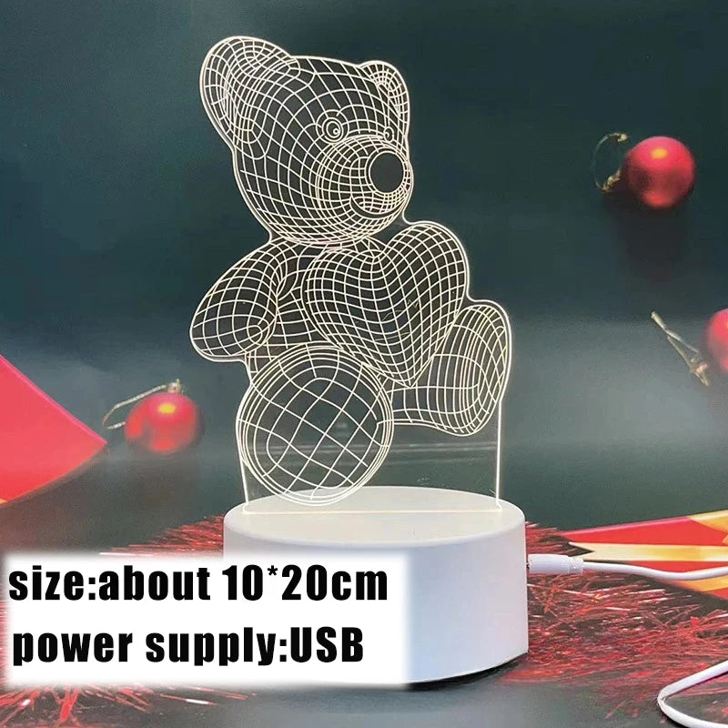 3D Creative Bear Lamp - Image 3