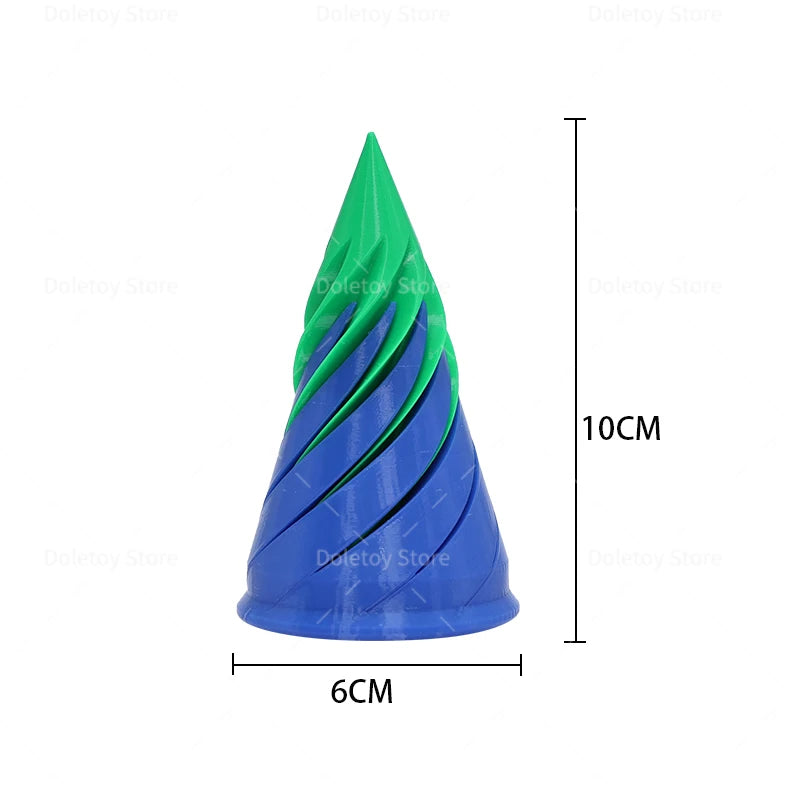 3D Printed Spiral Cone Toy - Image 22