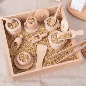 Montessori Sensory Enlighten Puzzle Toys Set