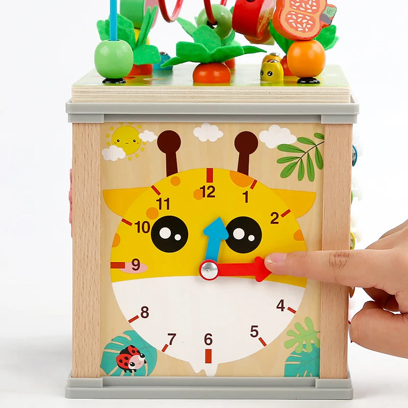 Montessori Wooden Beaded Treasure Box - Image 5