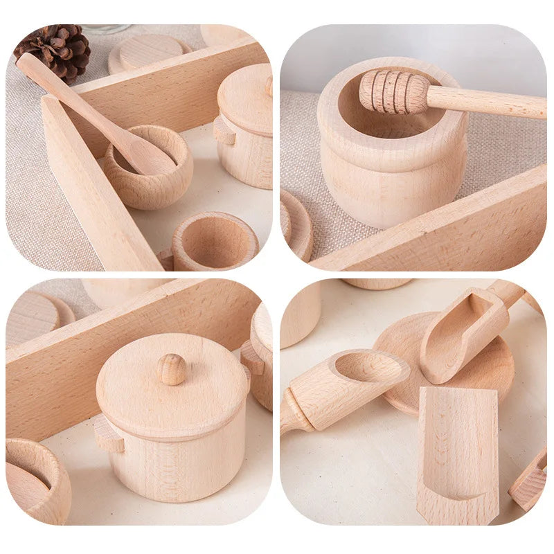 Montessori Sensory Enlighten Puzzle Toys Set - Image 5