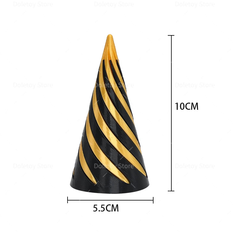 3D Printed Spiral Cone Toy - Image 21