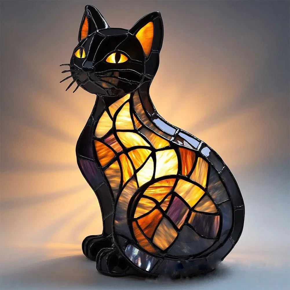 Magical & Colorful Strange Dog LED Desk Lamp – Artistic Bedside Night Light for Living Room & Bedroom - Image 12