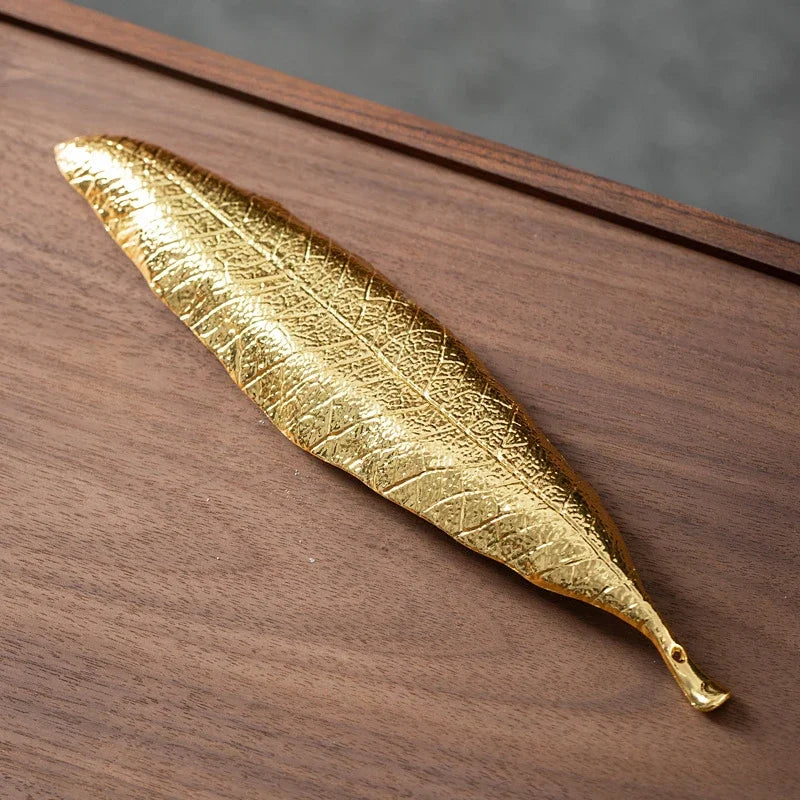 Incense Holder Ash Catcher Long Leafs Censer Meditation Home Decor - Image 6