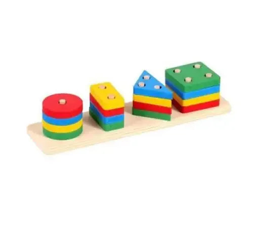 8-in-1 Montessori Permanence Box - Carrot Shape Sorting Toy - Image 7