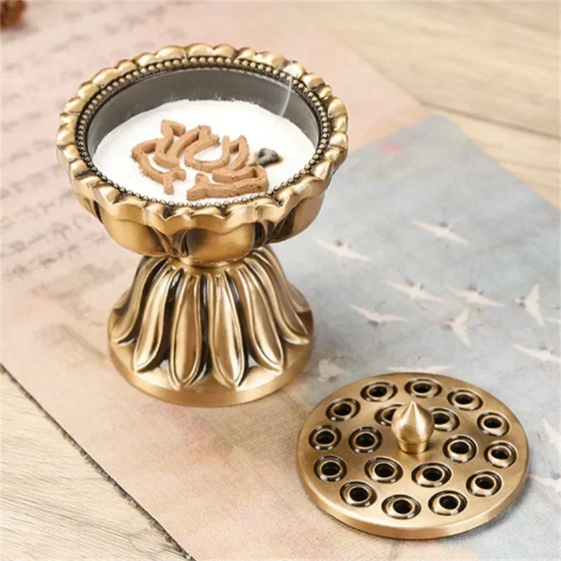 Pure Copper Zen Lotus Incense Burner - Image 5
