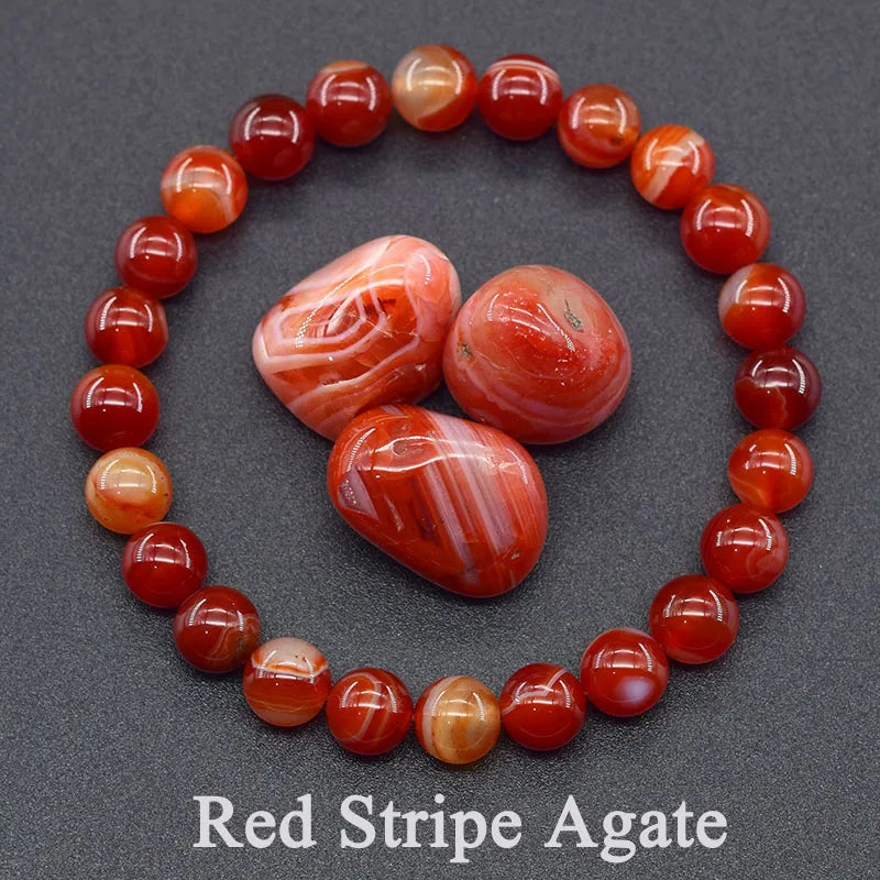 5A Natural Tiger Eye Bead Bracelet – Soul Healing & Protection Crystal Jewelry for Men & Women - Image 41