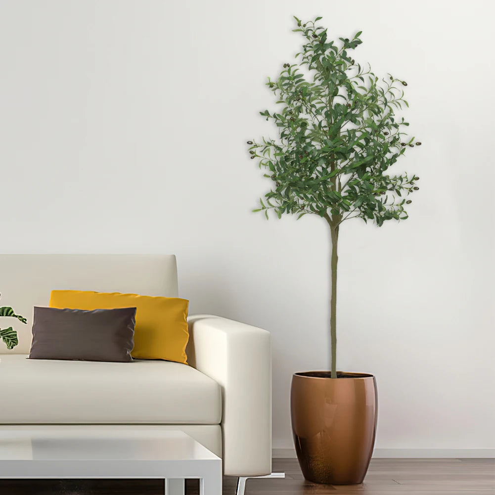 Artificial Olive Tree Faux Olive Tree 5ft/6ft/7ft Tall Artificial Tree - Image 2