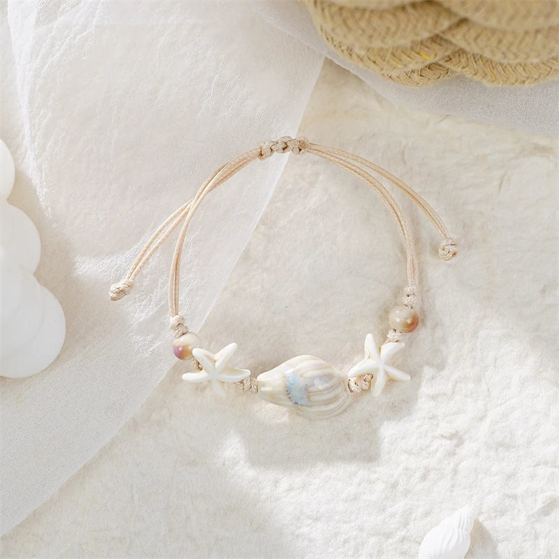 Bohemia Sea Turtle & Ocean Charm Bracelet – Adjustable Beach Jewelry for Women - Image 8