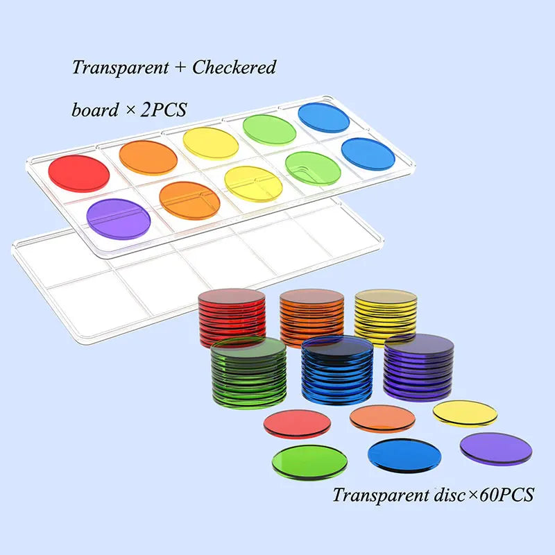 Montessori Light Table - Transparent LED Learning Toys - Image 12