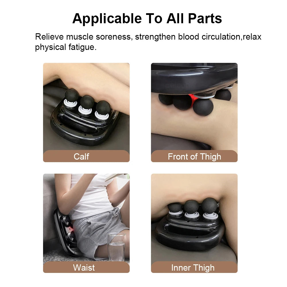 Fascia Gun Six-Head Deep Tissue Massager - Image 5