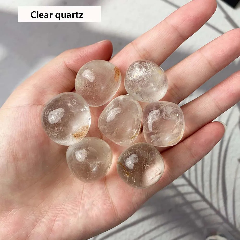 Natural Crystal Gemstone Tumbled Stones – Healing Reiki Decor for Home, Aquarium & Feng Shui - Image 16