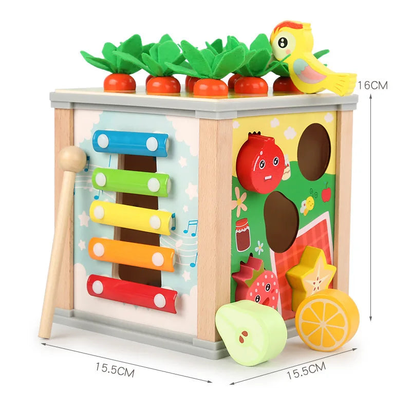 Montessori Wooden Shape Matching Toys - Image 13