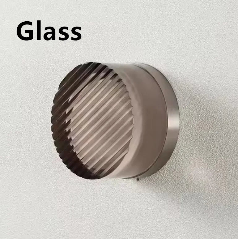 Modern Glass Round Wall Sconce Light Fixtures - Image 17