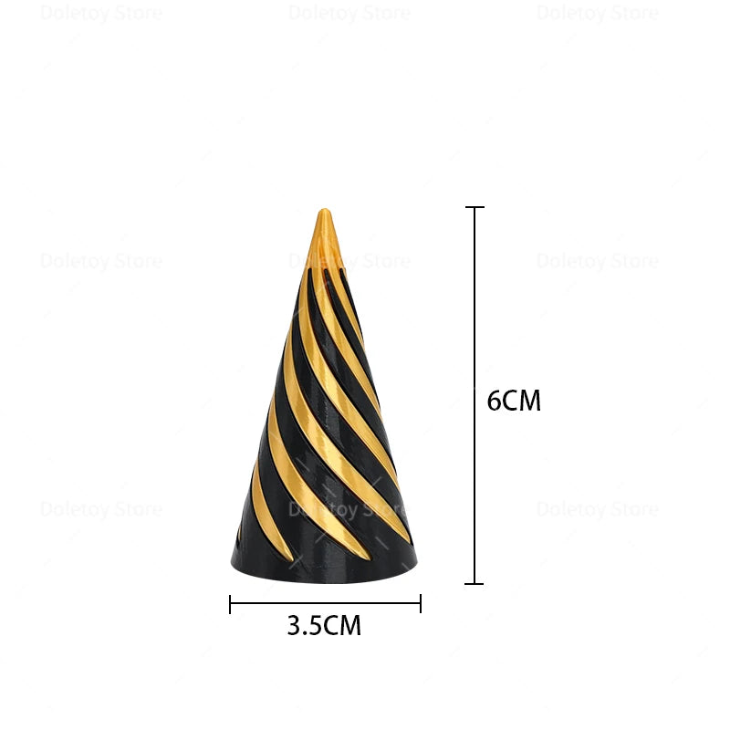 3D Printed Spiral Cone Toy - Image 10