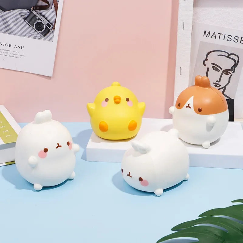 Cute Chick, Rabbit & Strawberry Jumbo Squishy - Image 4