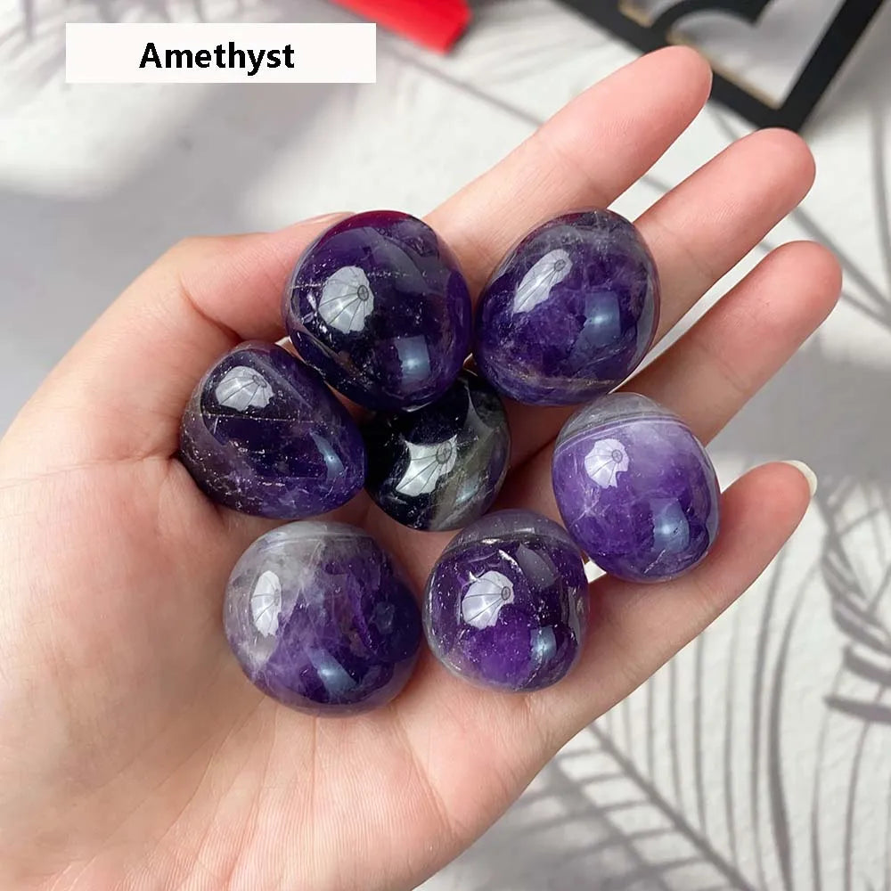 Natural Tumbled Crystal Cube Stones – Polished Quartz, Amethyst & Gemstones for DIY, Healing & Decor - Image 8