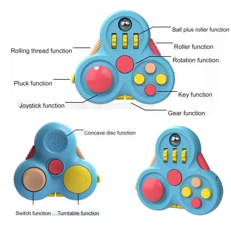 Colorful Hand Spinner EDC Fidget Spinner - Image 2