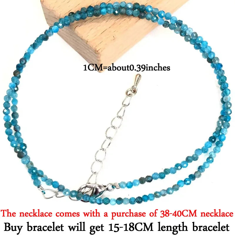 2–3mm Natural Stone Beaded Necklace – Handmade Mini Crystal Healing Jewelry for Women - Image 17