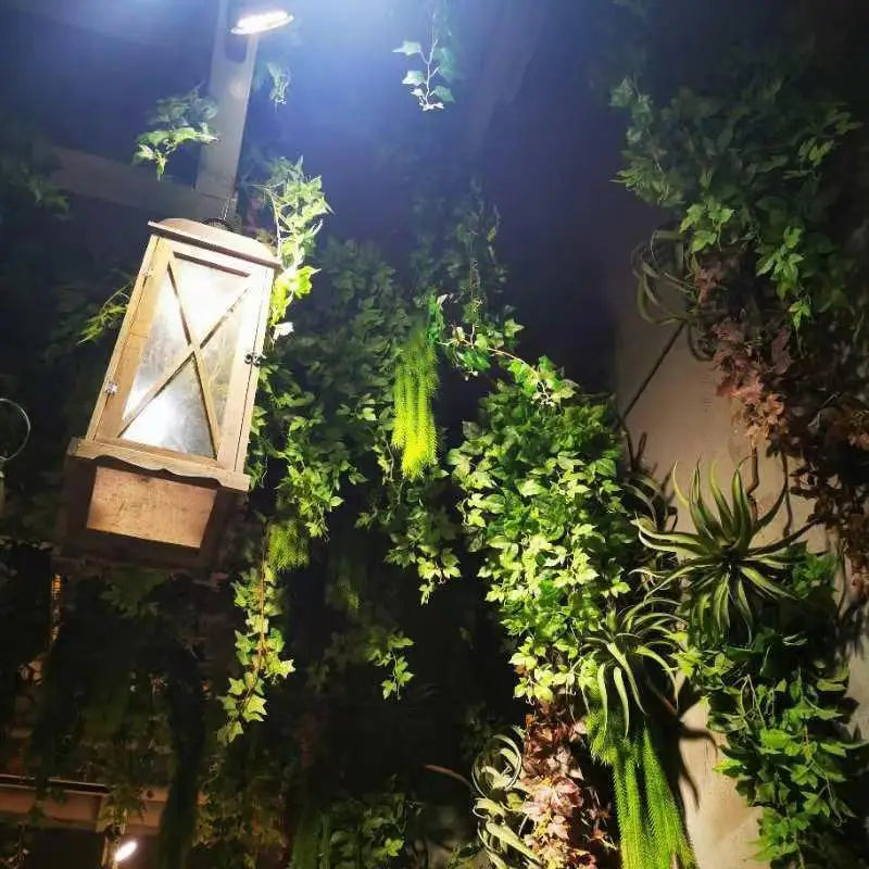 Artificial Hanging Ivy Vine Plants – Large Green Persian Fern Leaf Bundle for Home & Event Decor - Image 6
