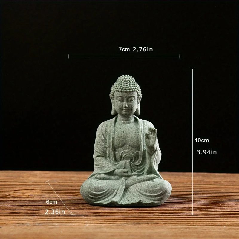 Buddha Statue Fish Tank Decoration - Image 4